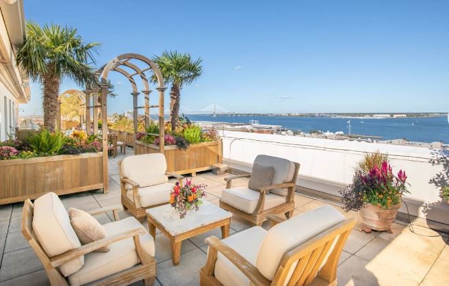 18 Broad penthouse deck